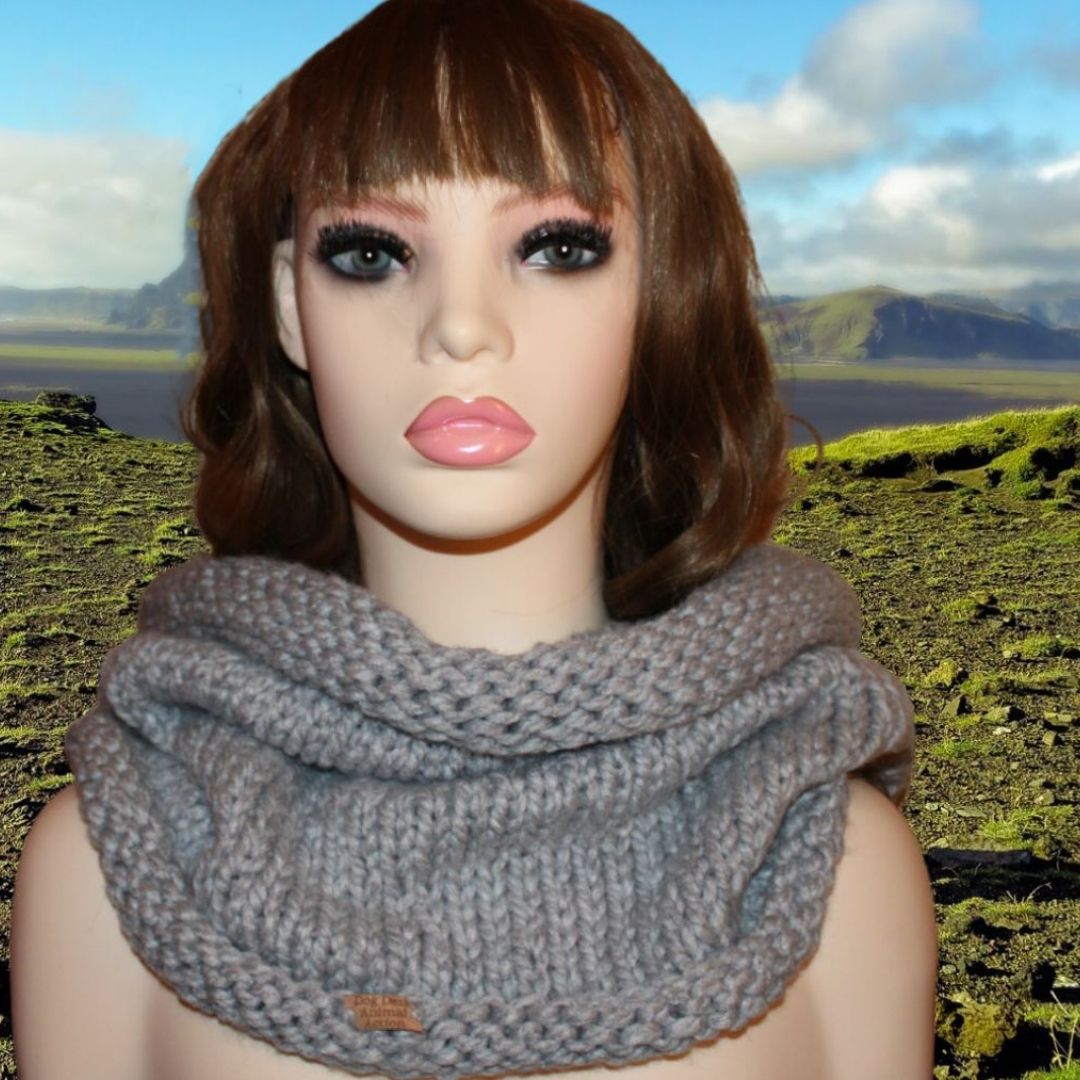 Grey Dog Desk Knits Cowl Neck Warmer