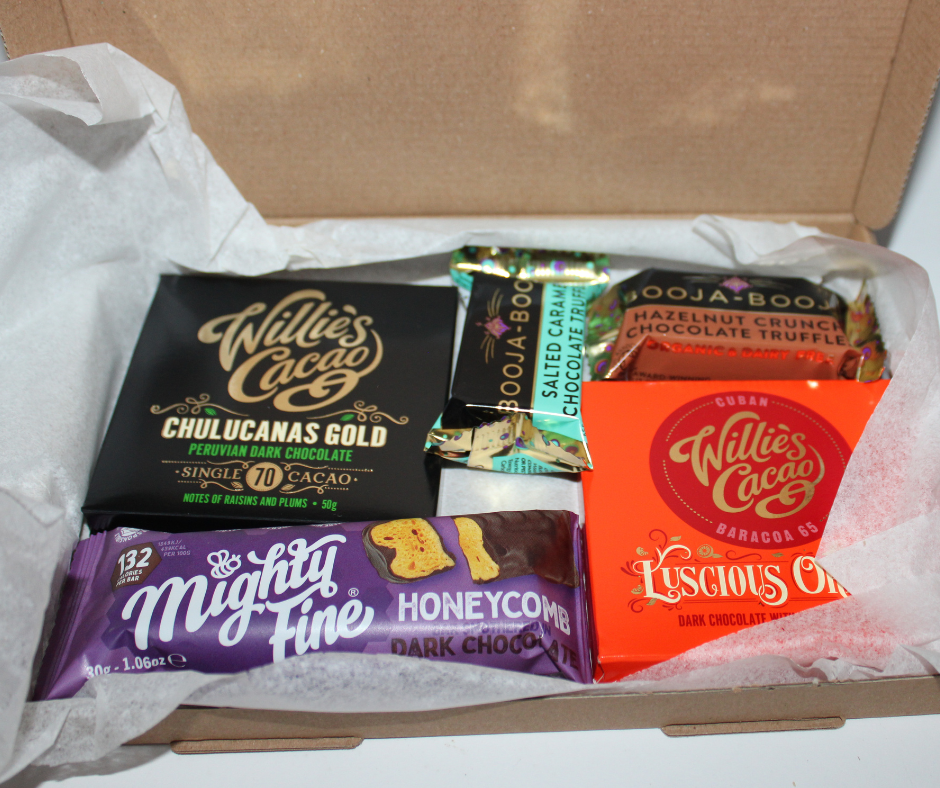 Vegan Letterbox Chocolate Treats – Premium Plant-Based Indulgence