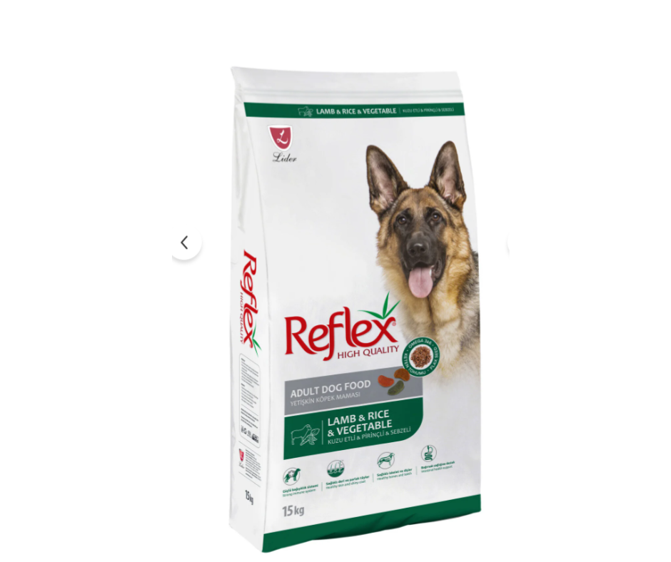 Kibble Club Shop Reflex Lamb and Vegetable Adult Dog Food 15 kg