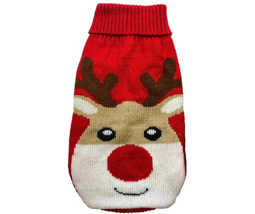 Rudolf Cosy Fit Christmas Dog Jumper