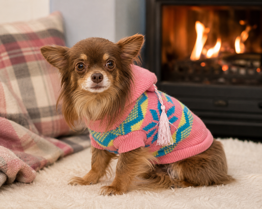 Alpine Hooded Dog Sweater