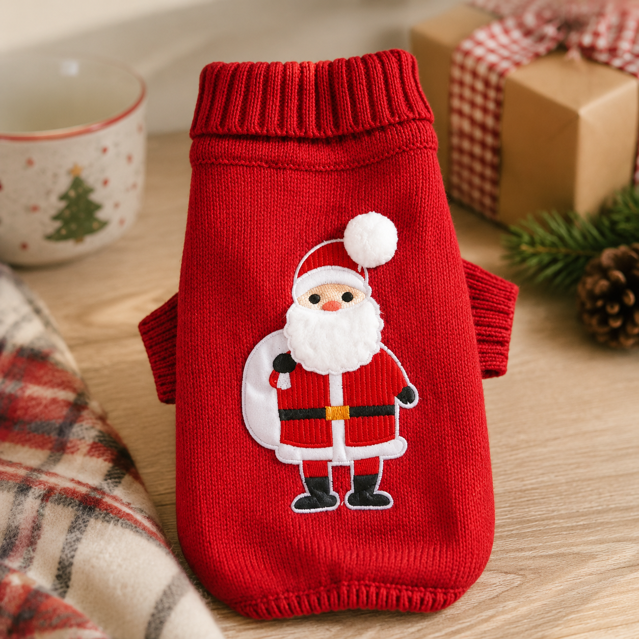 Santa Beard Dog Jumper