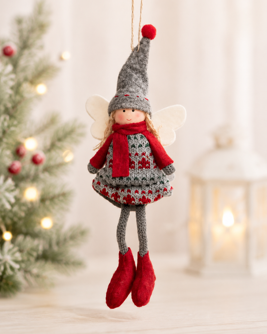 Nordic Angel Hanging Christmas Decoration