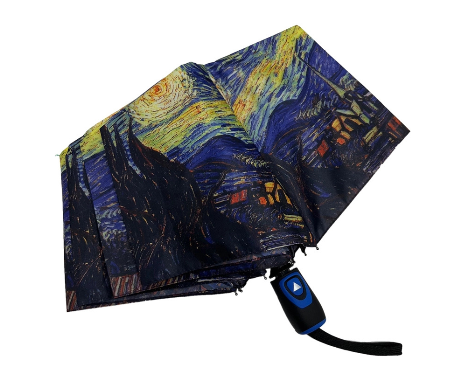 Van Gogh Starry Night Print Umbrella