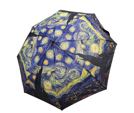 Van Gogh Starry Night Print Umbrella