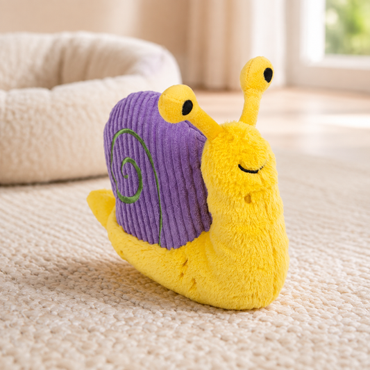 Sassy The Snail Dog Toy