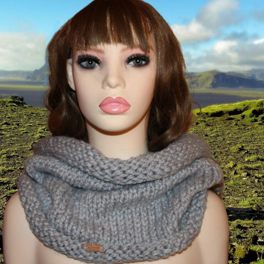 Grey Dog Desk Knits Cowl Neck Warmer