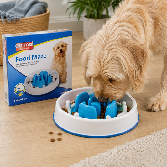 Animal Instincts Slow Food Maze Dog Bowl