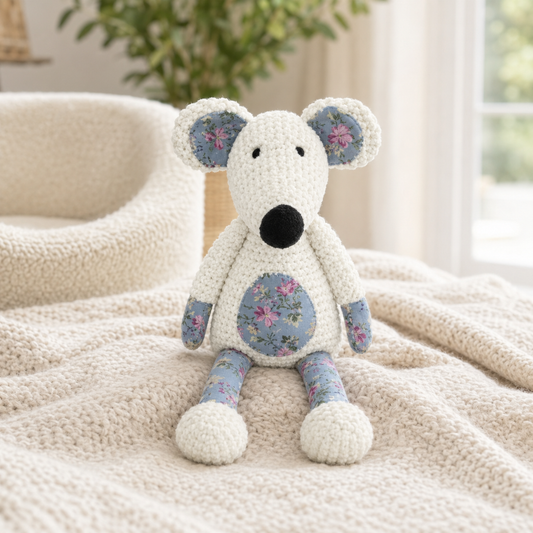 Maisie Mouse Plush Dog Toy