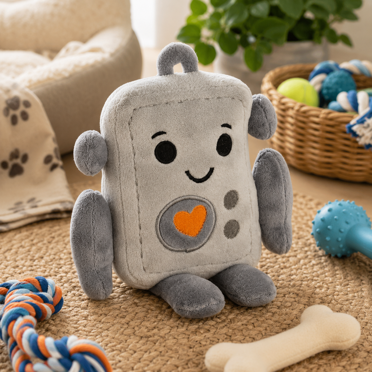 Petface Robert Robot Dog Toy