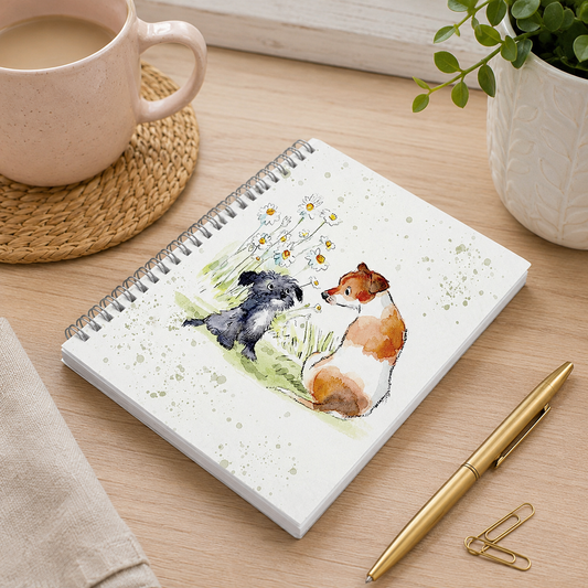 Paper Shed Jack Russell A6 Notebook