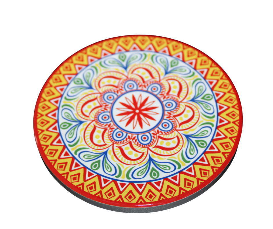 Ceramic Tuscany Coaster