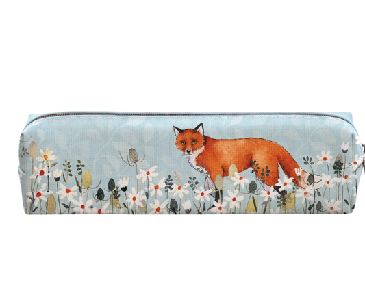 Pencil Case – Foxy Tales Woodland Fox Design Zip Pouch