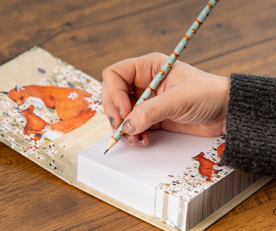 Pencil Set – Foxy Tales Woodland Fox Pencils in Gift Box