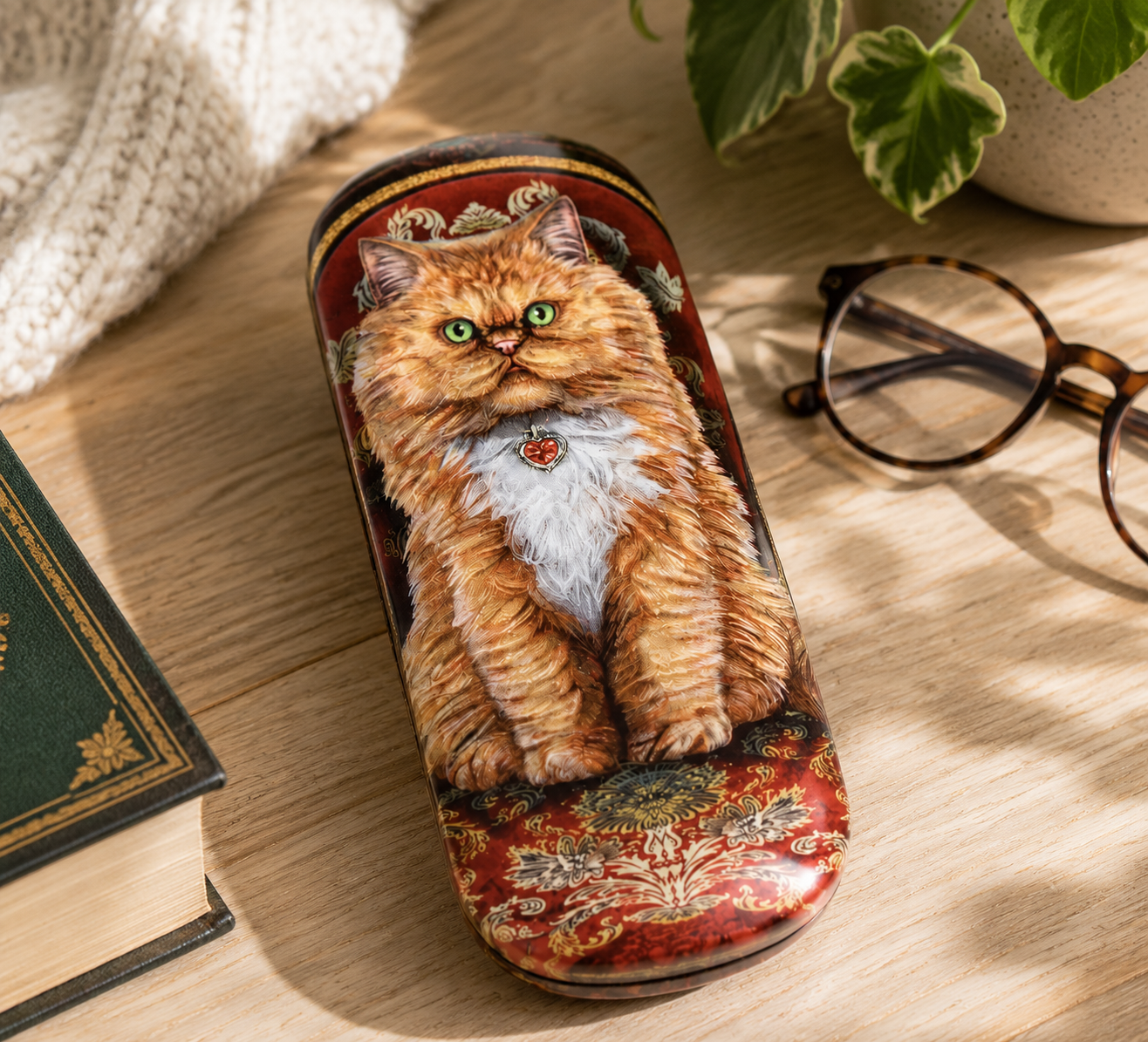 Lisa Parker Mad About Cats Glasses Case