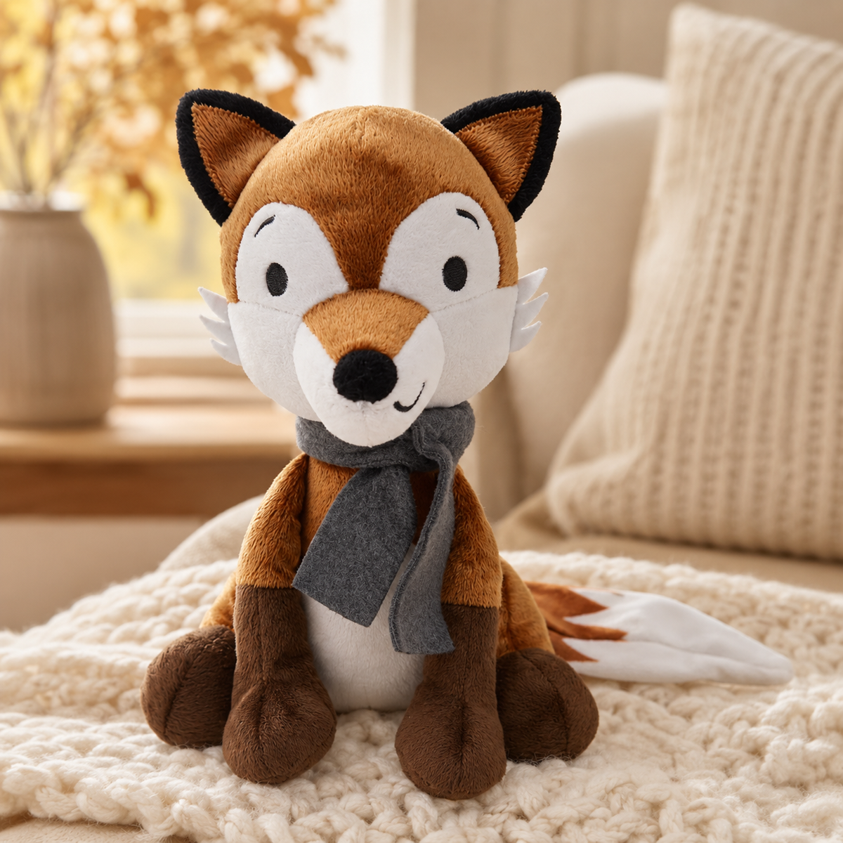 Christmas Fox Dog Toy