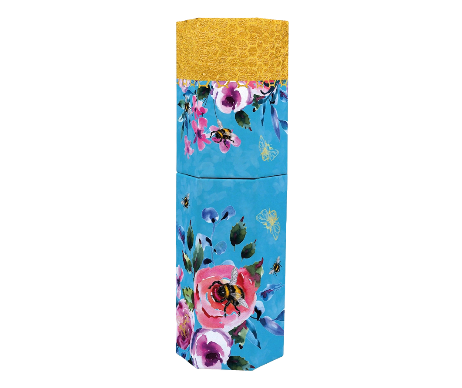 Pencil Set – Queen Bee Floral Bee Pencils in Gift Box
