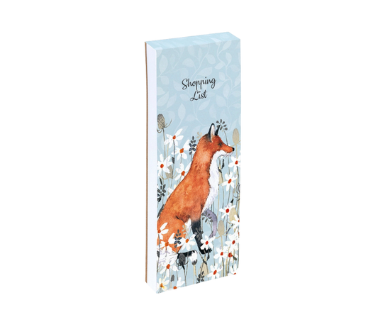 Shopping List – Foxy Tales Woodland Fox Magnetic Notepad