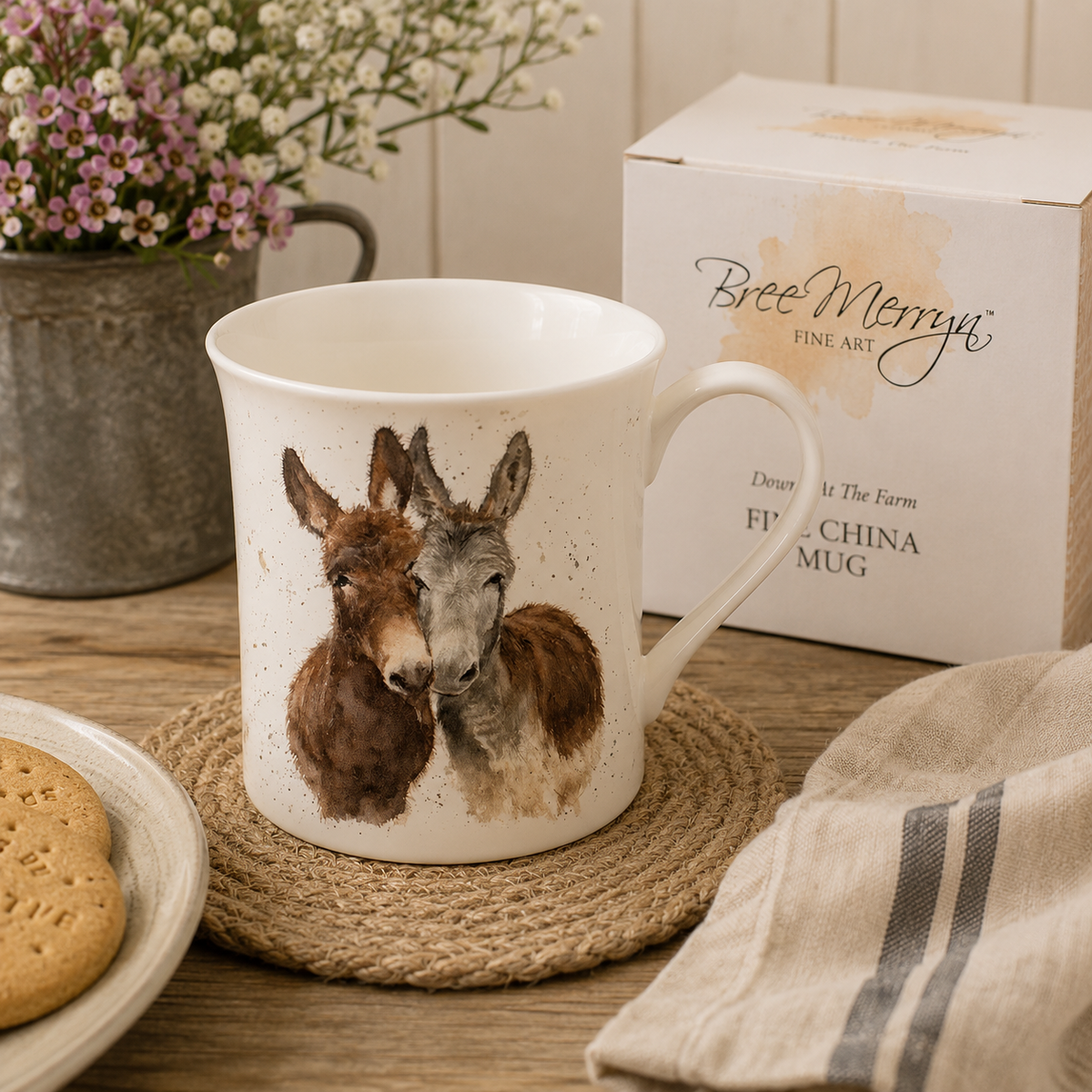 Bree Merryn Donkey Fine China Mug