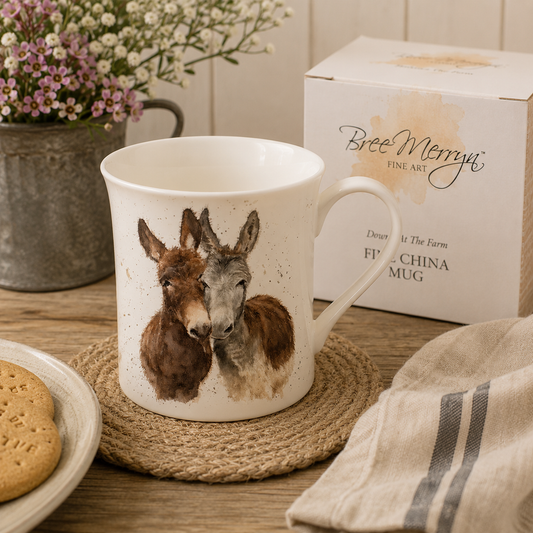 Bree Merryn Donkey Fine China Mug
