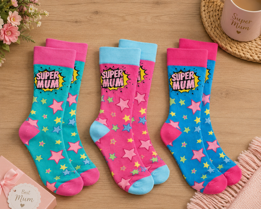 Sock Society Super Mum Socks