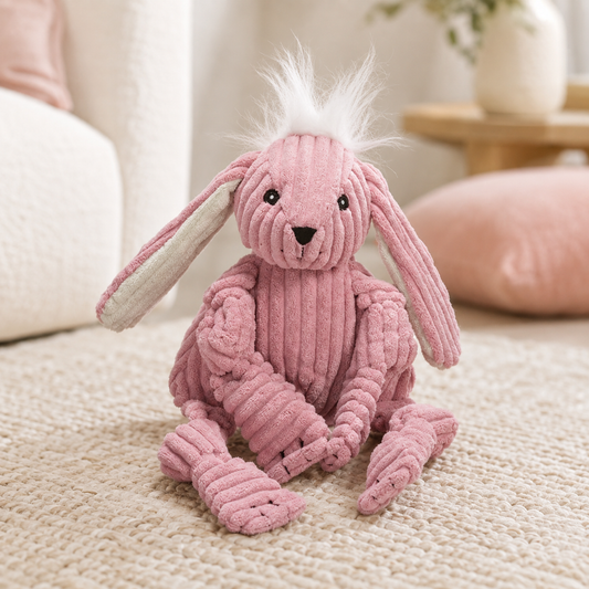 Huggle Hounds Rabbit Knottie Dog Toy