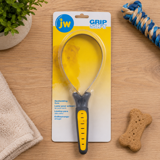 JW Gripsoft Grooming Shedding Blade