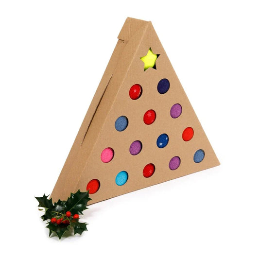 Tennis Ball Christmas Tree Dog Toy