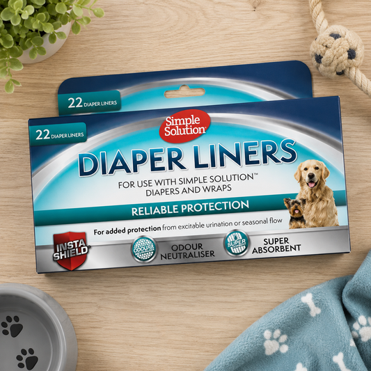 Simple Solution Diaper Liners Light Absorbency (22Pk)