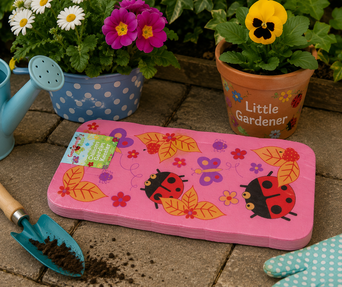Garden Bugs Children's Kids Gardening Kneeler