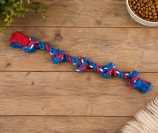 Rope Tugger Dog Toy Extra Large Blue