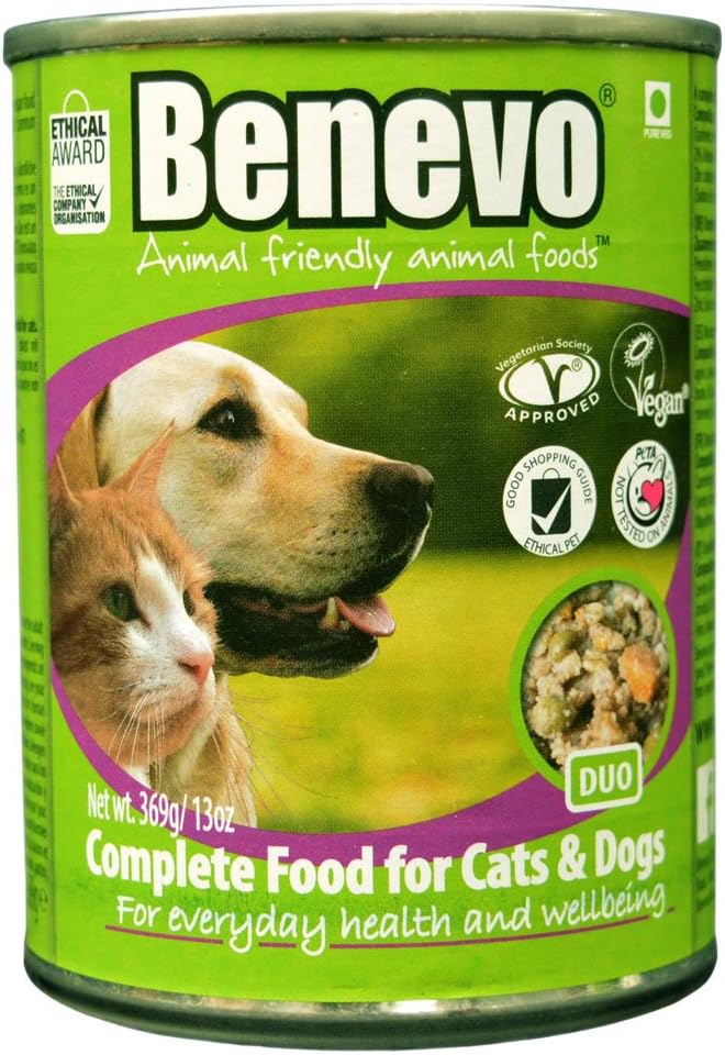 Benevo Organic Dog Food Duo Vegan Wet Food, Pack of 6