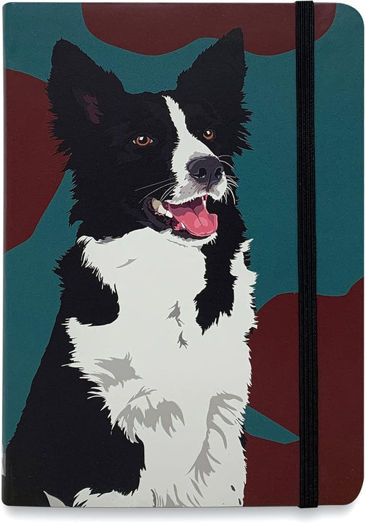 Border Collie Flexible Notebook
