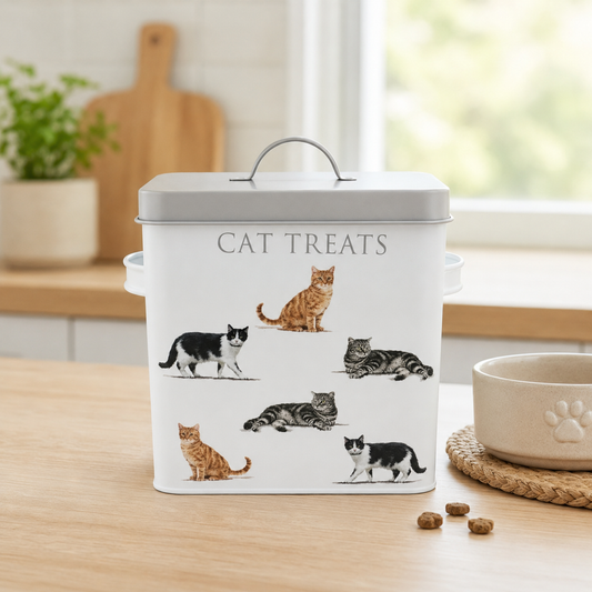 Macneil White Cat Treats Box