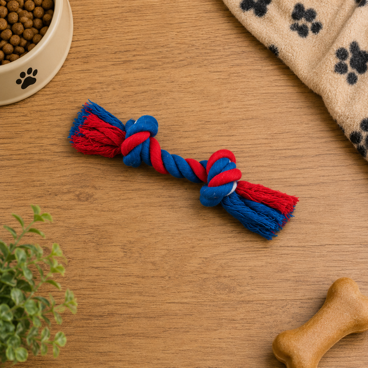 Rope Tugger Dog Toy Extra Small Blue