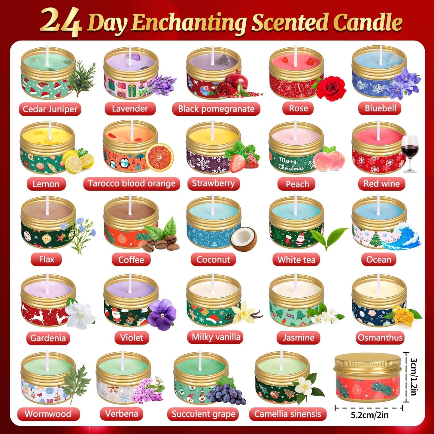 Copy of Scented Candles Advent Calendar