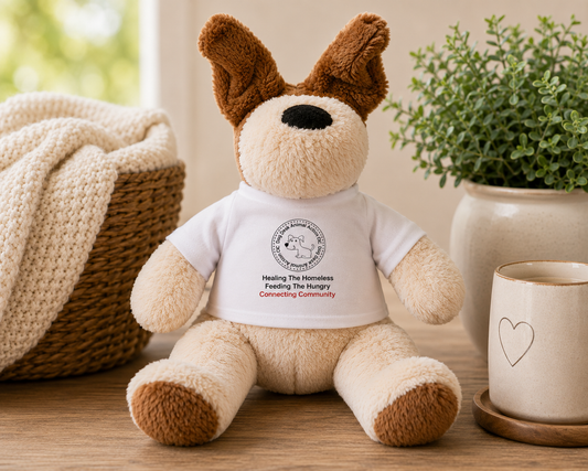 Dog Desk Animal Action Soft Toy Darcy The Dog