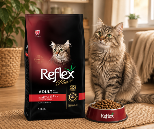 Kibble Club Donation - Reflex  Plus Adult Lamb and Rice Adult Cat Food 15 kg