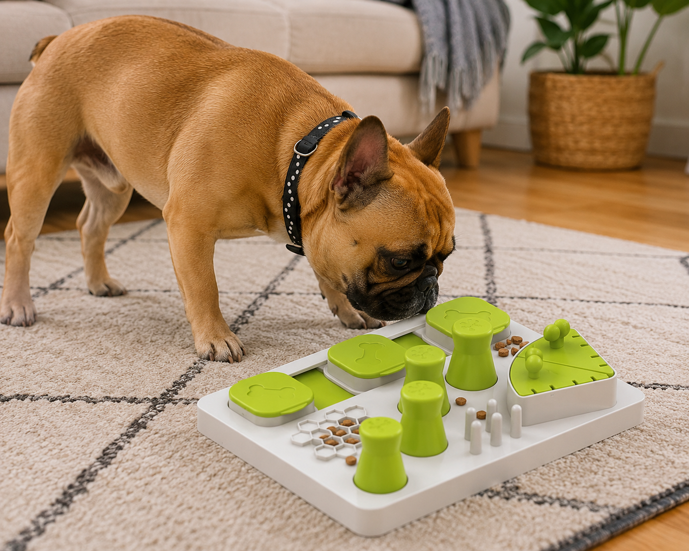 All For Paws Interactive Food Puzzle Slow Dog Feeding Bowl Combo Enjoy The Meal