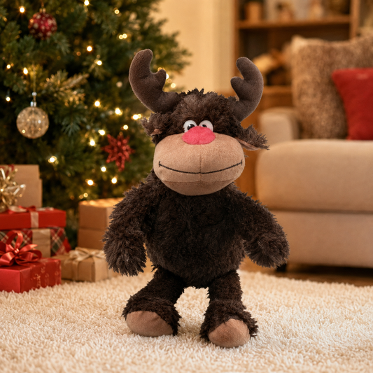 Animate Reindeer Large Dog Toy