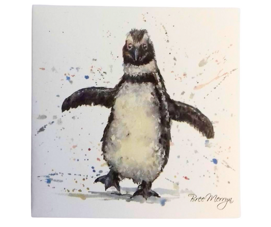 Bree Merryn, Fine Art Penguin Small Card To Post