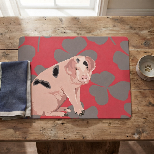 Pig Table Mat