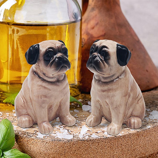 Pug Salt & Pepper Shakers