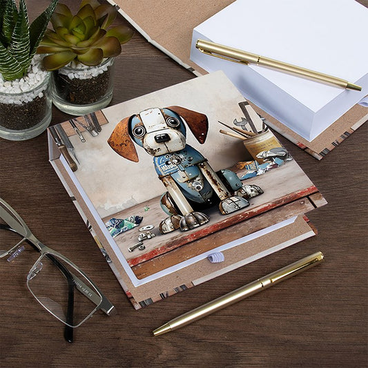Scrap Art Memo Pad Beagle