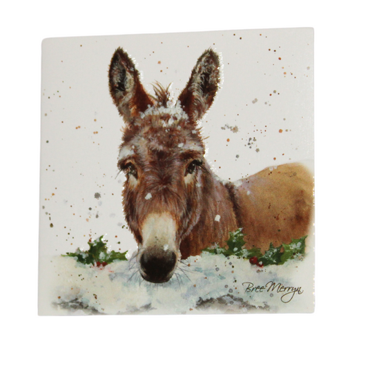 Bree Merryn, Fine Art Donkey Small Card To Post