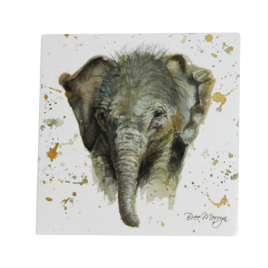Bree Merryn, Fine Art Elephant Small Card To Post