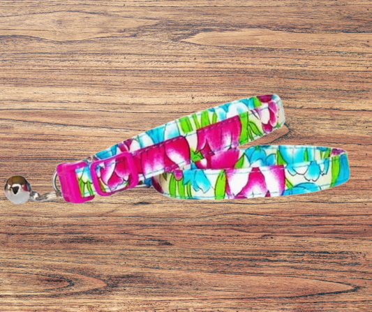 Bloomin Tulips Breakaway Cat Collar Mabel & Mu