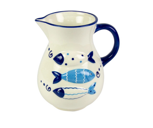 800ml Jug With Embossed Fish Design