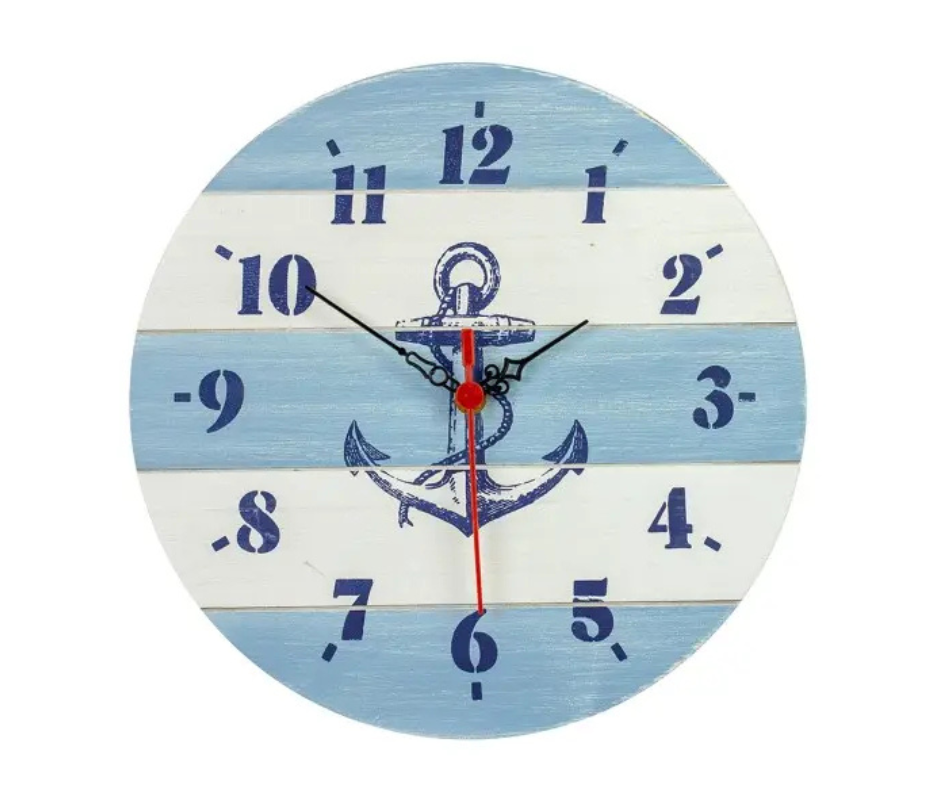 Wooden Nautical Clock