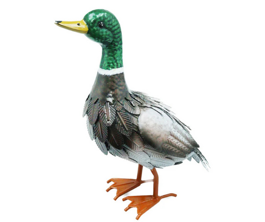 Metal Indoor /Outdoor Duck Garden Ornament
